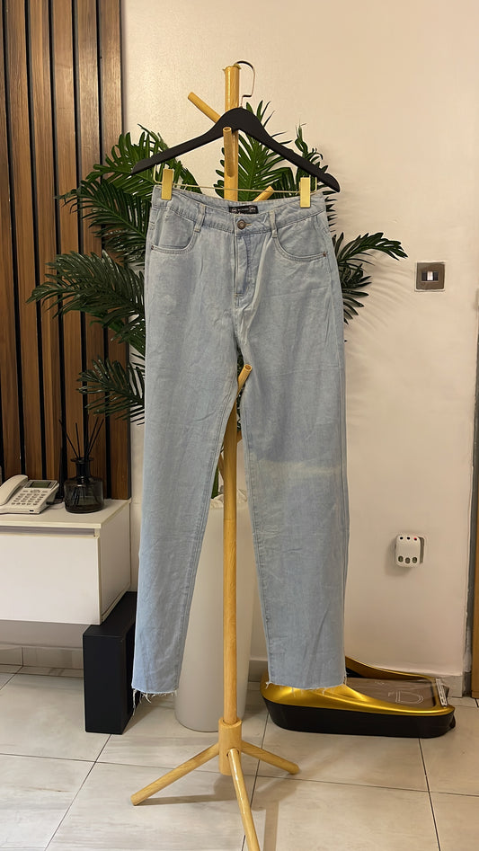 Blue Boyfriend Jeans