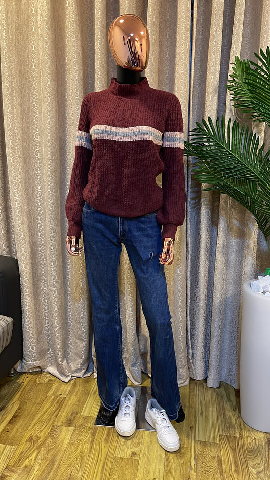 Burgundy Sweater