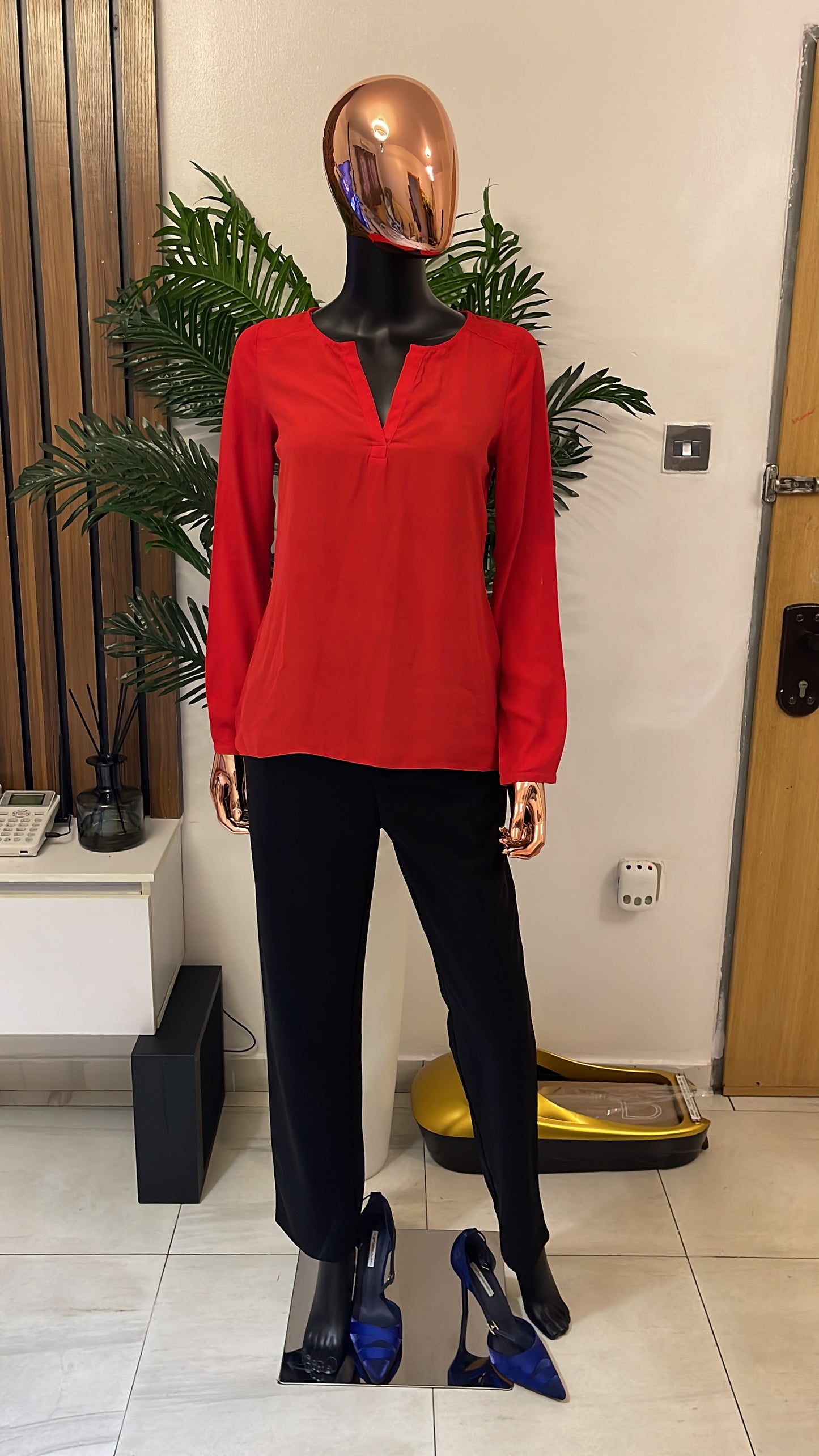 Red Blouse
