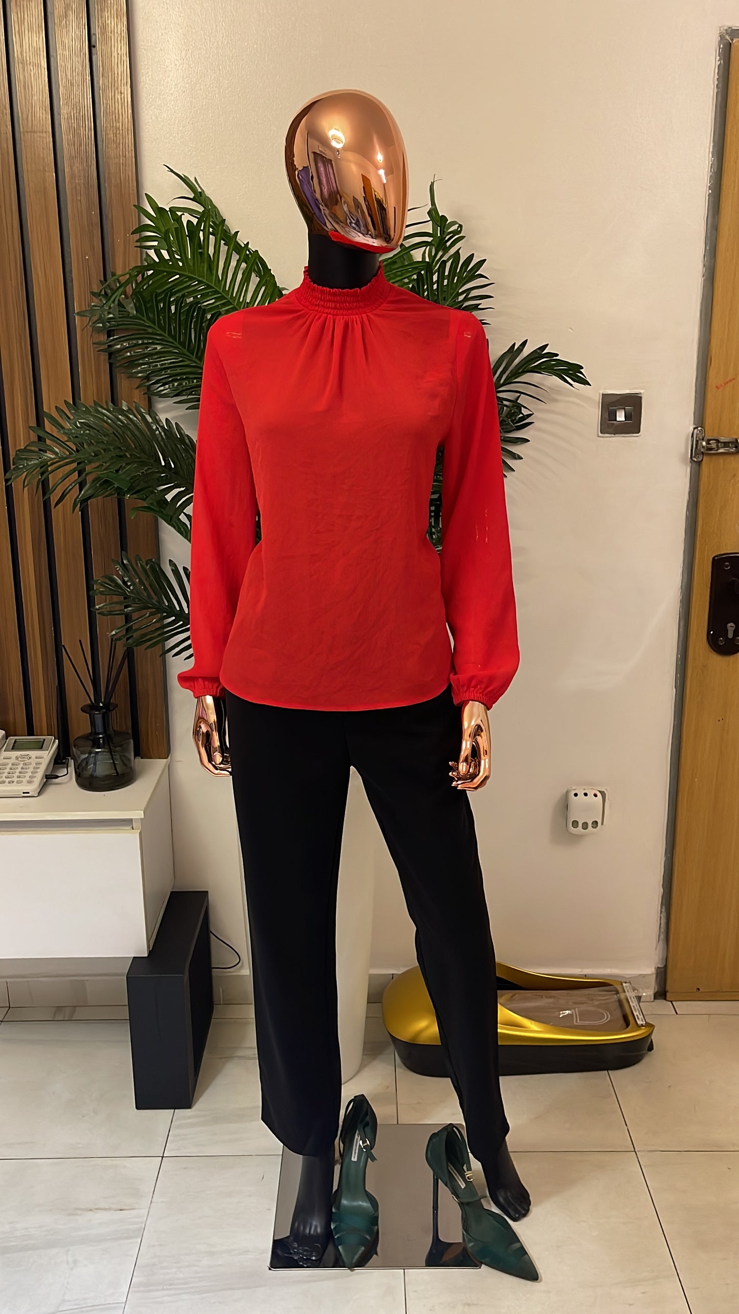 Red Blouse