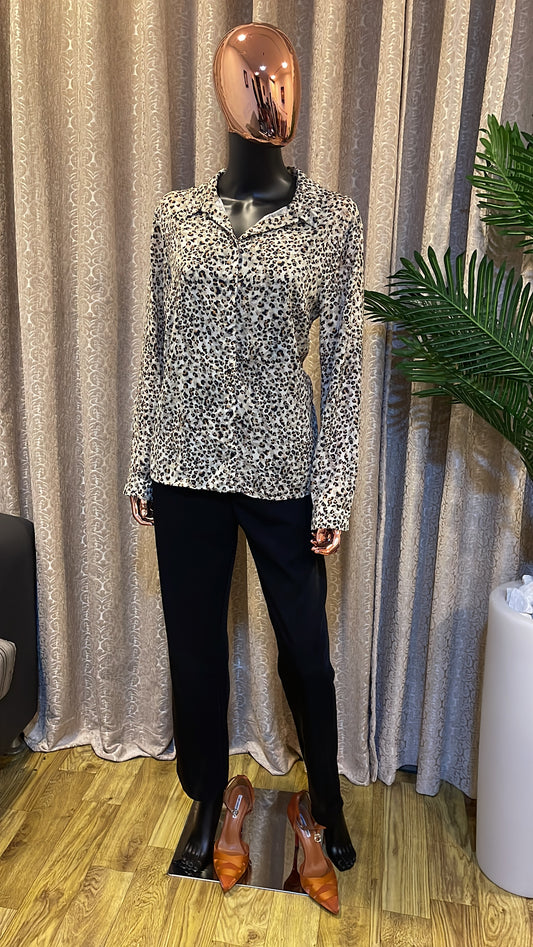Animal Print Blouse