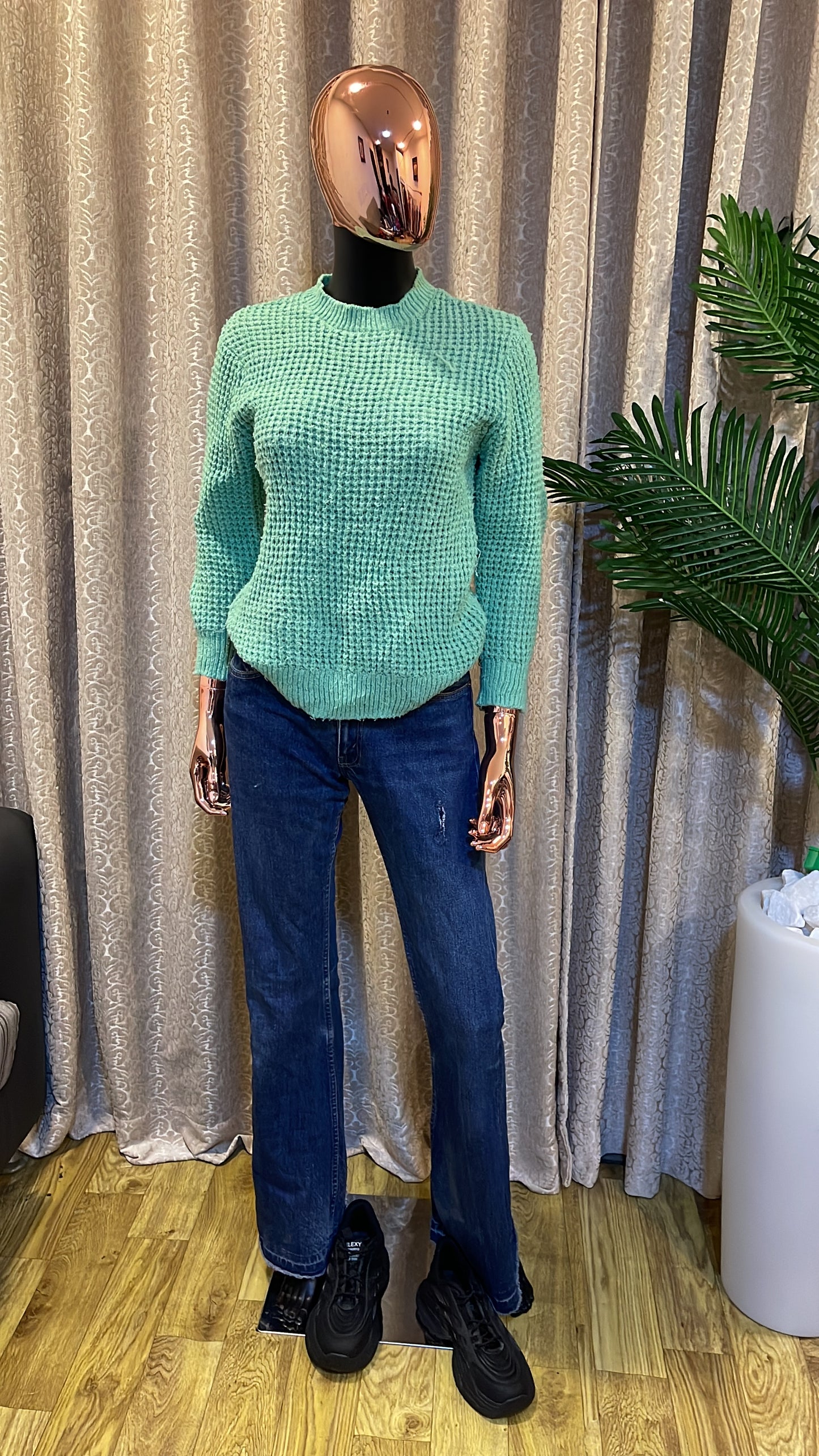 Green Sweater
