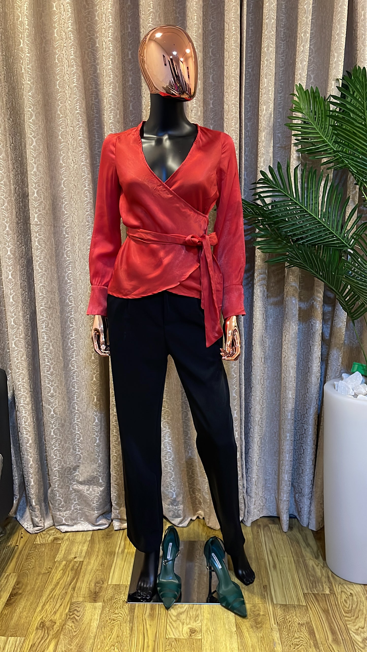 Red Blouse