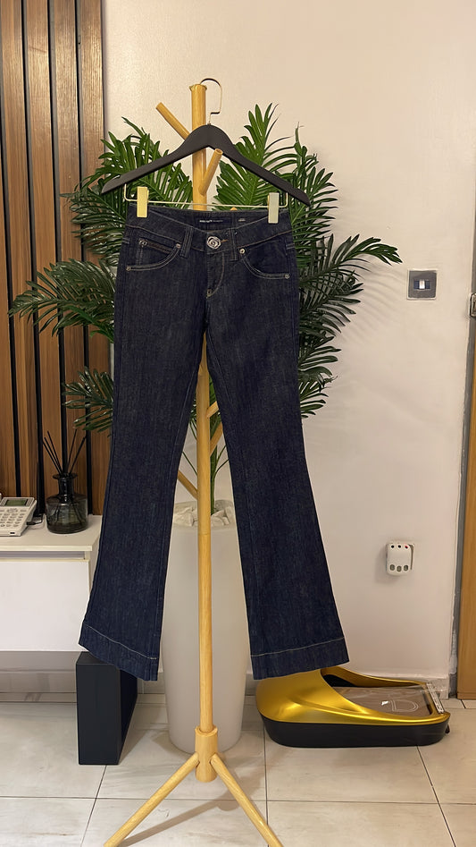 Blue Bootcut Jeans