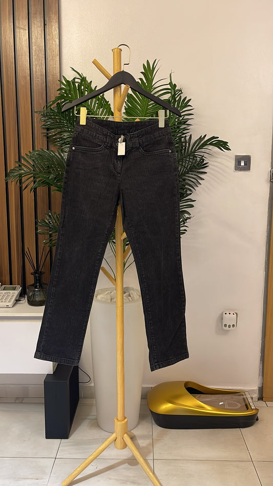 Gray Boyfriend Jeans