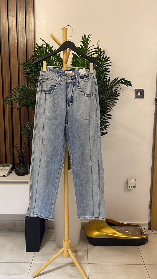 Blue Boyfriend Jeans
