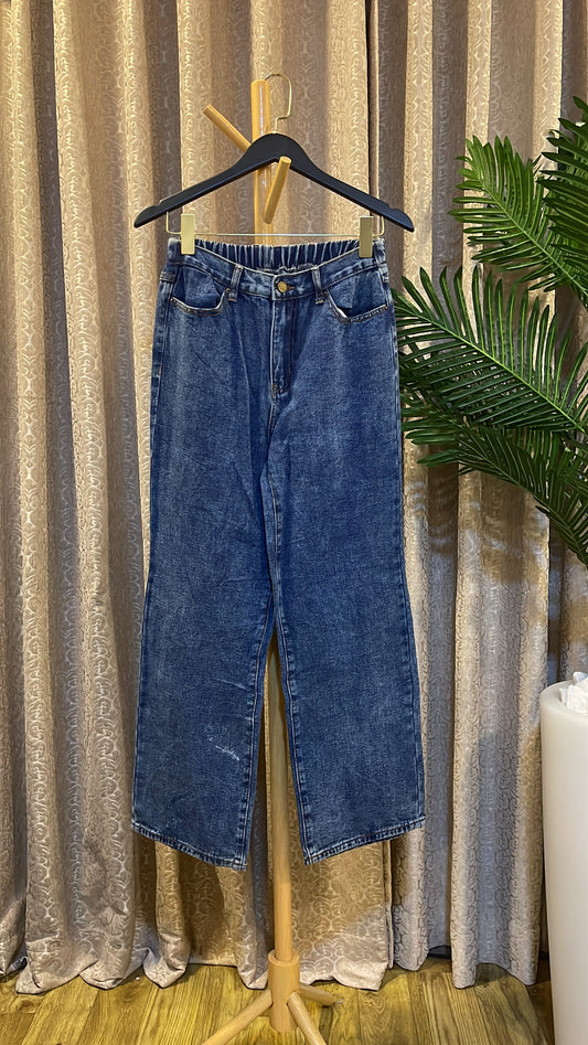 Blue Boyfriend Jeans