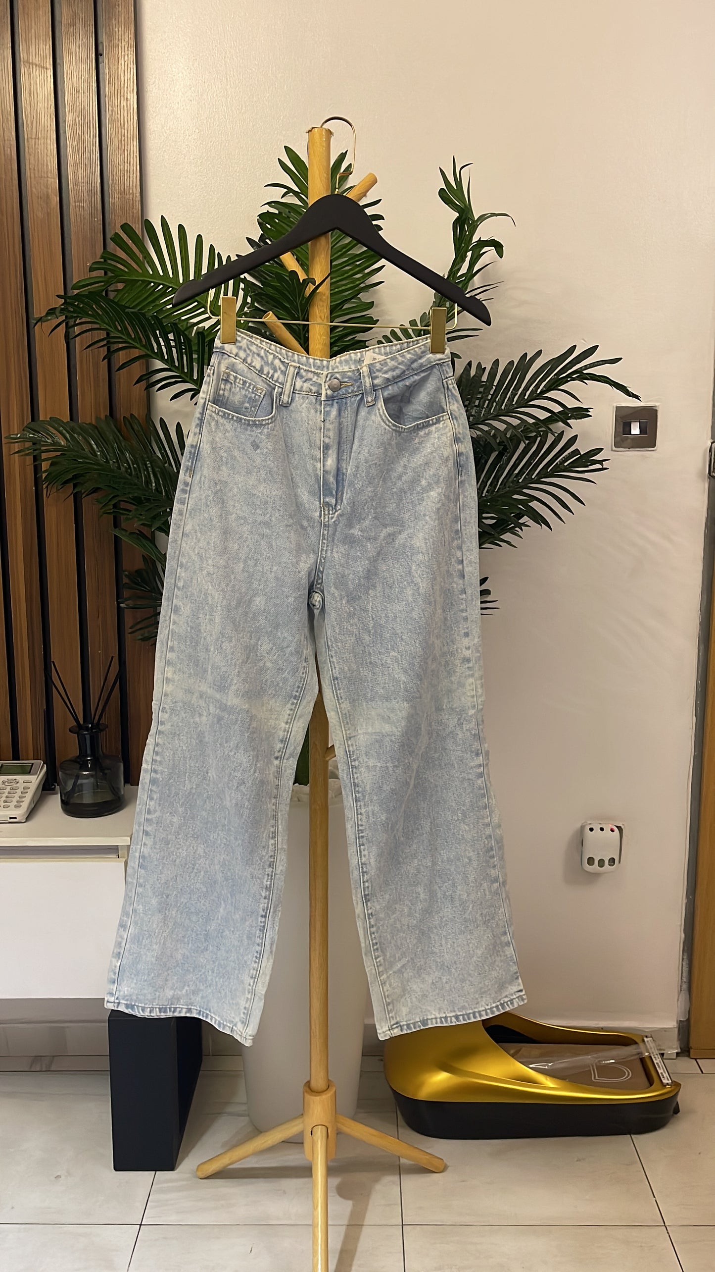 Blue Boyfriend Jeans