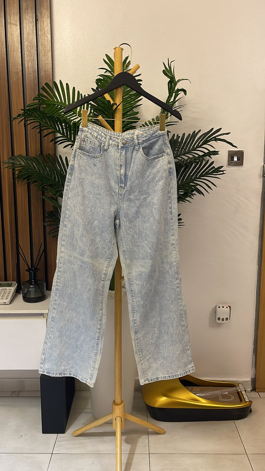 Blue Boyfriend Jeans