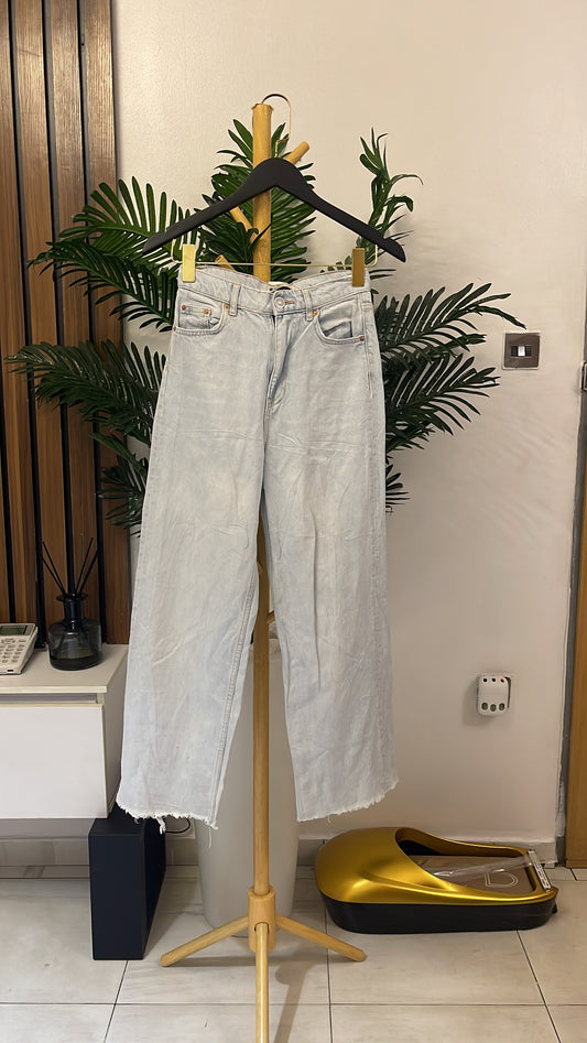 Blue Palazzo Jeans