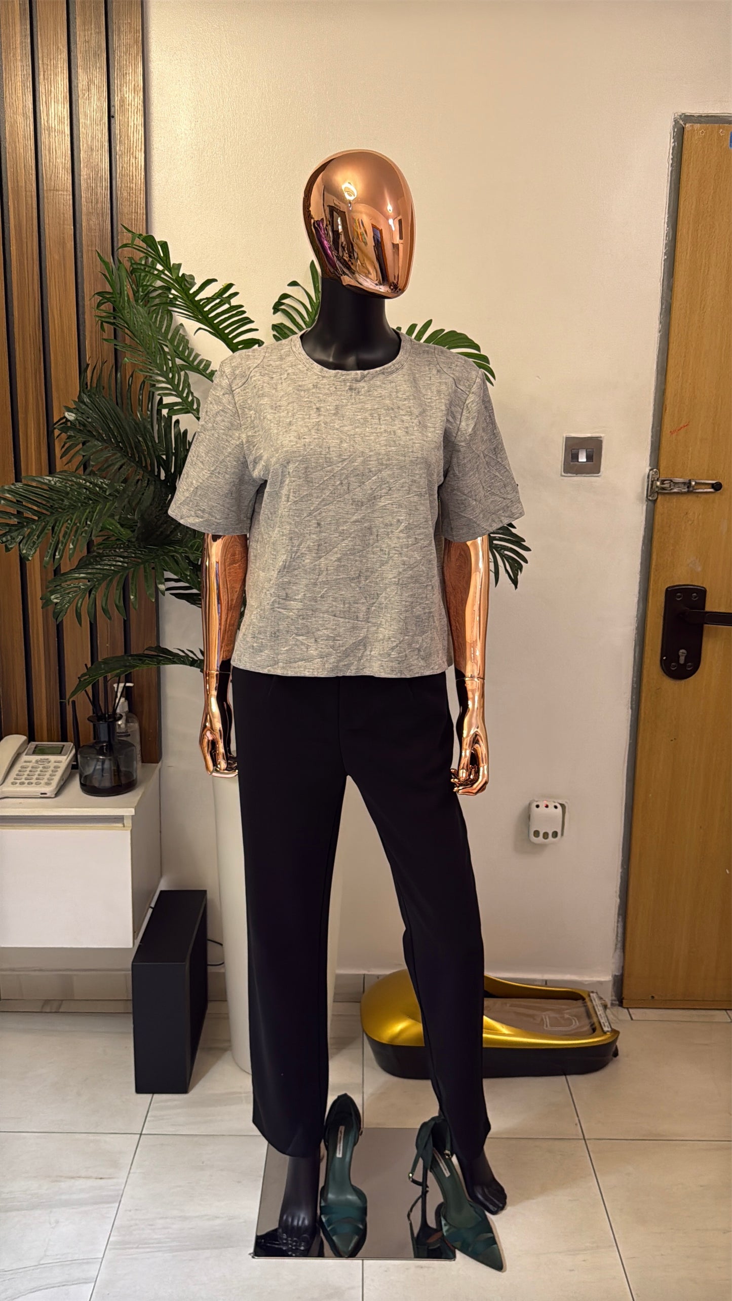 Gray Top