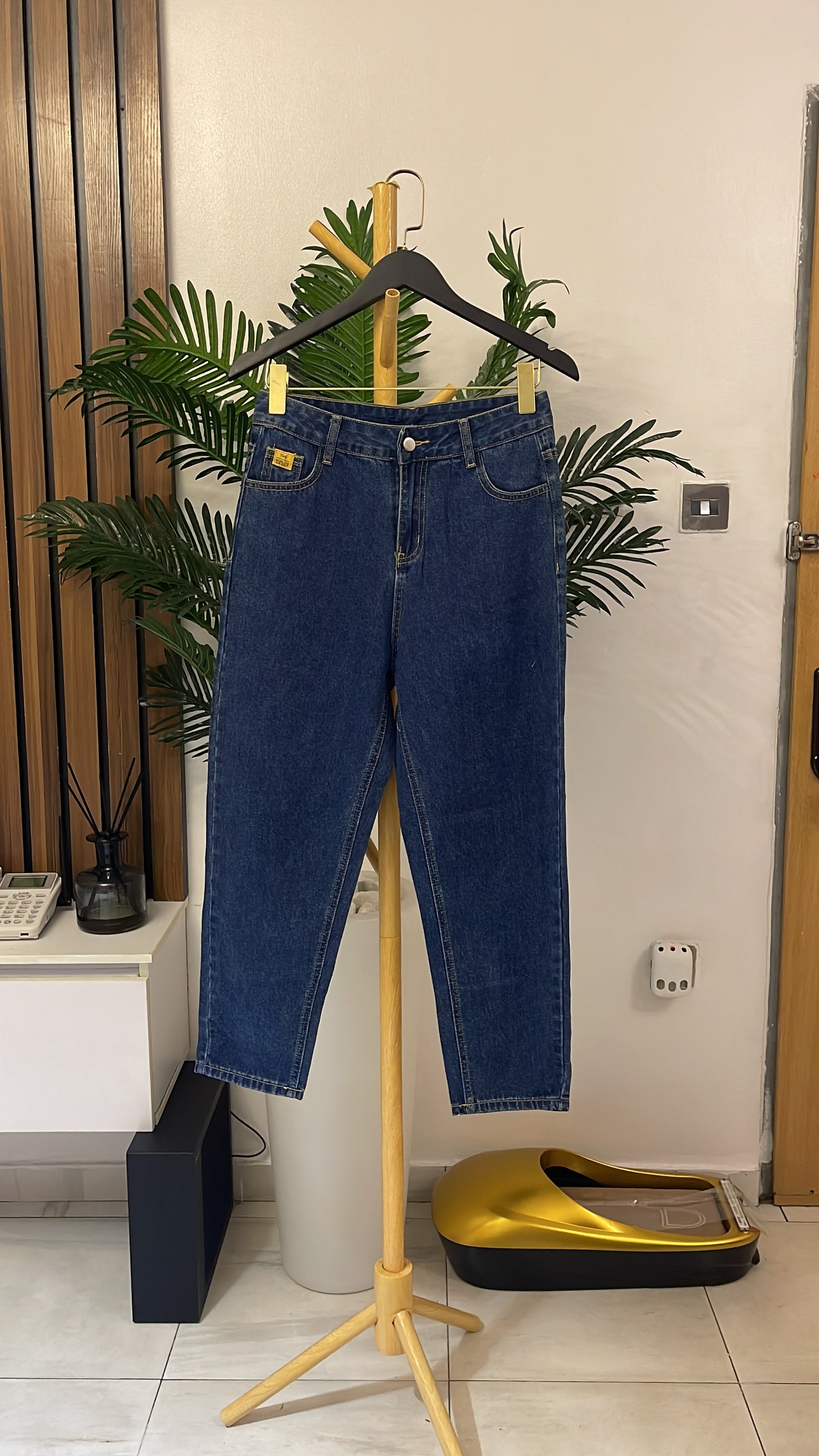 Blue Mom Jeans