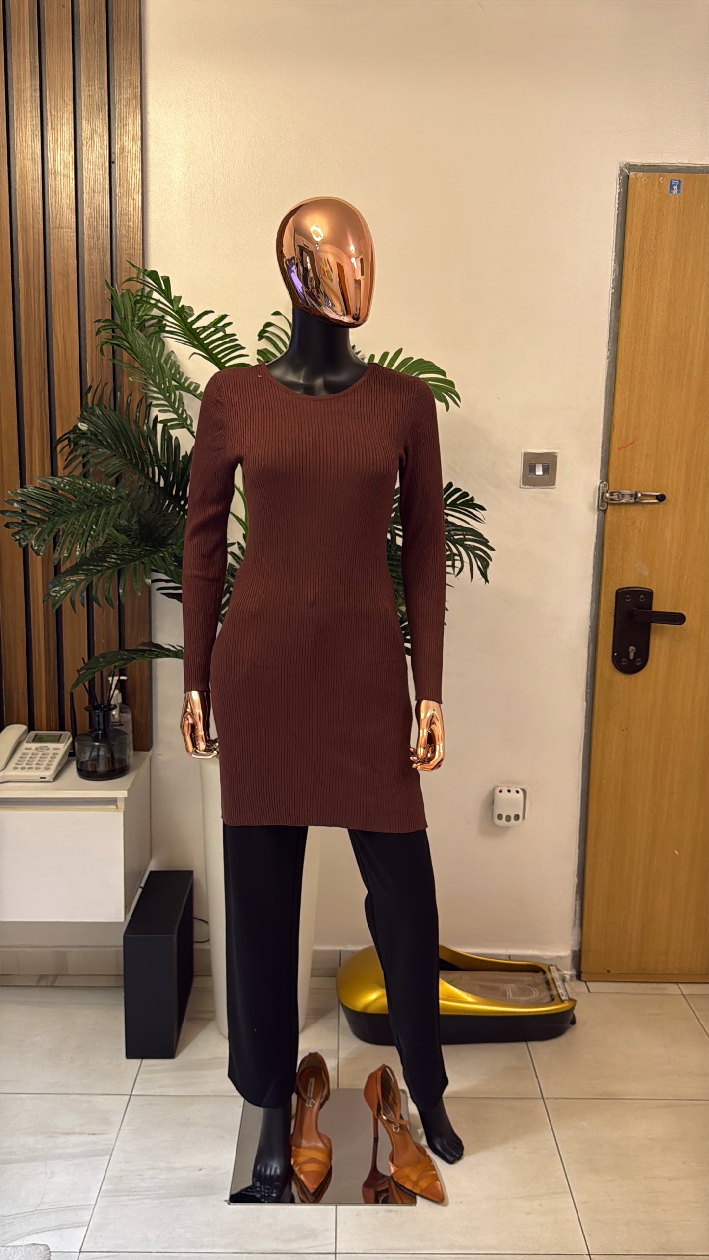 Brown Gown