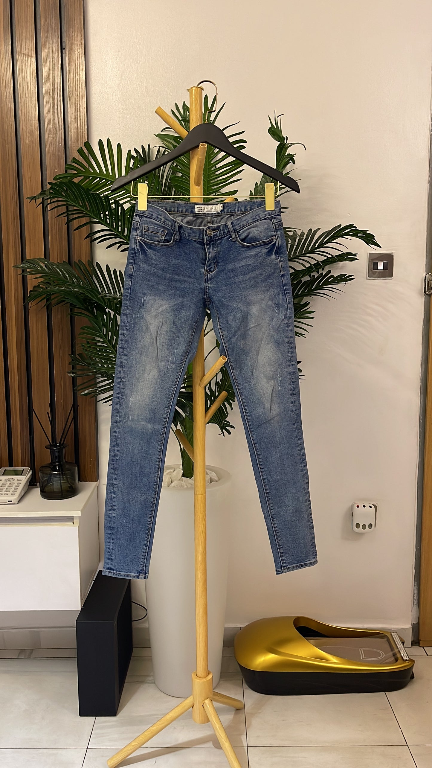 Blue Skinny Jeans