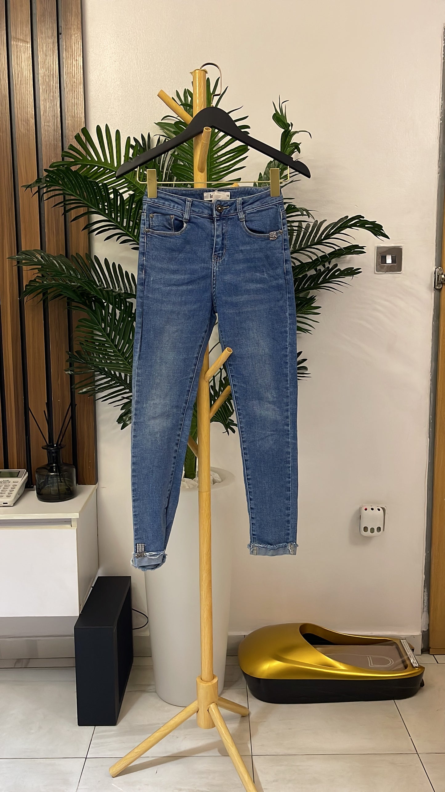 Blue Skinny Jeans