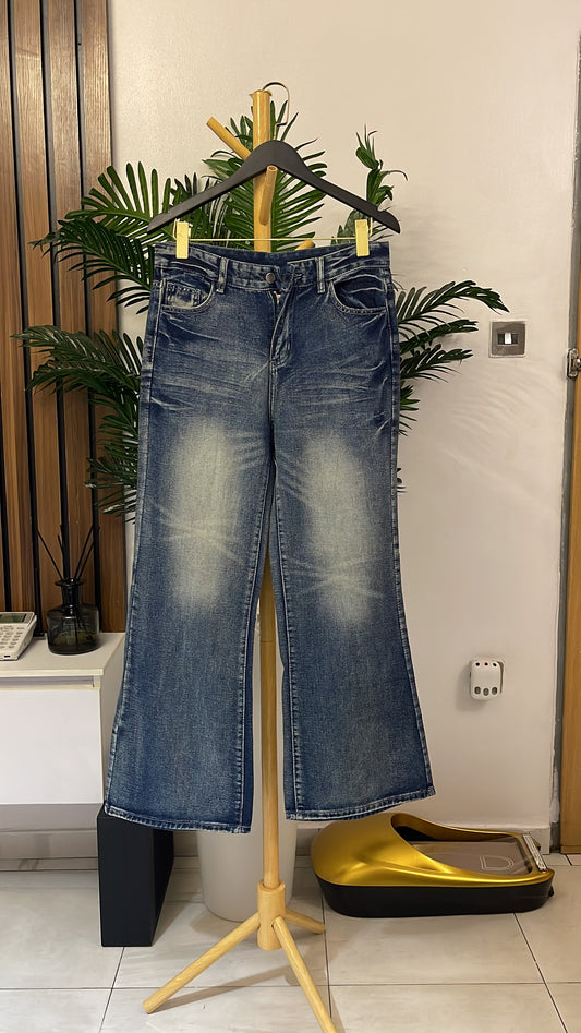 Blue Flare Jeans