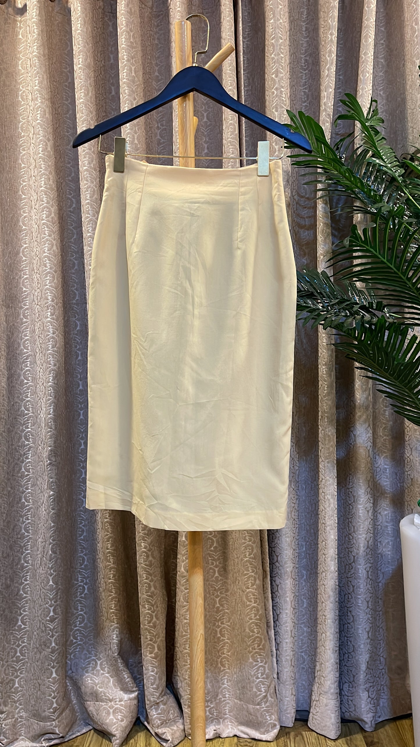 Yellow Pencil Skirt