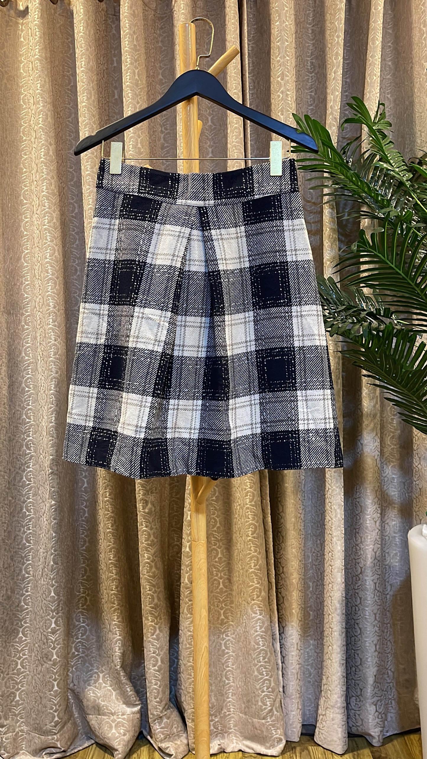 Checkered Skirt