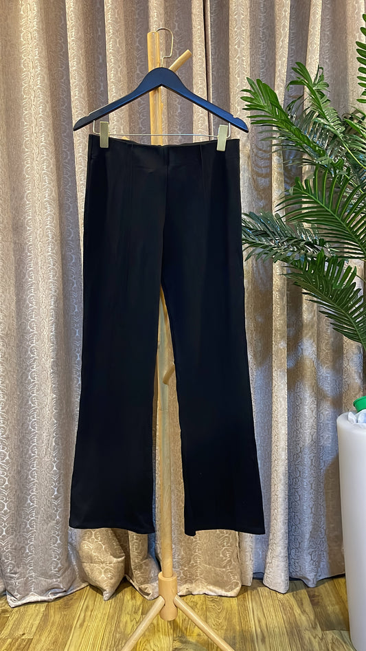Black Plain Trouser