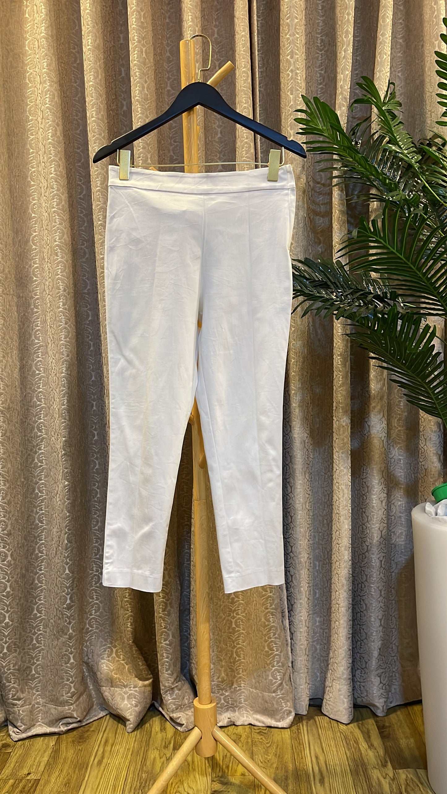 White Plain Trouser