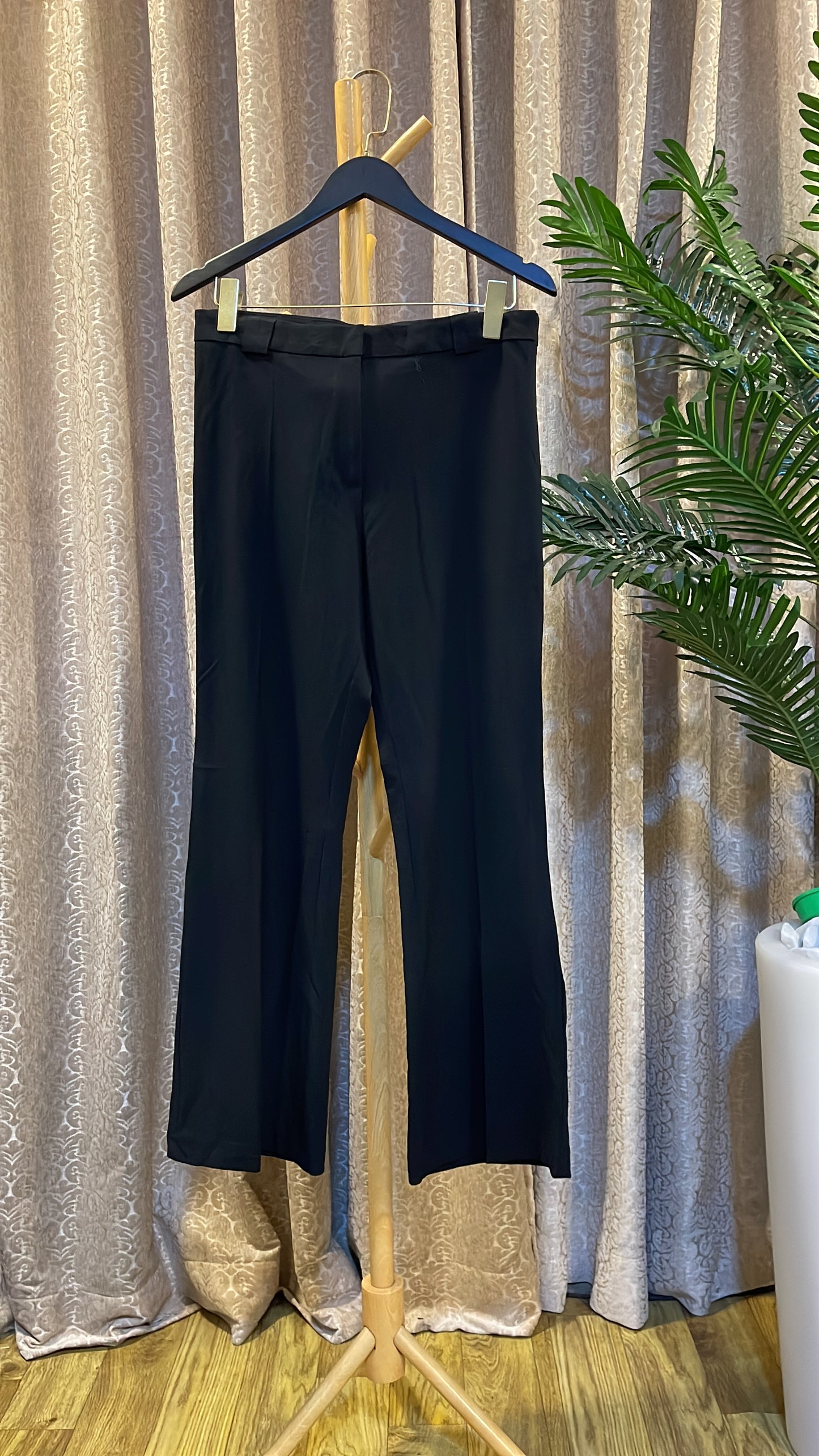 Black Plain Trouser