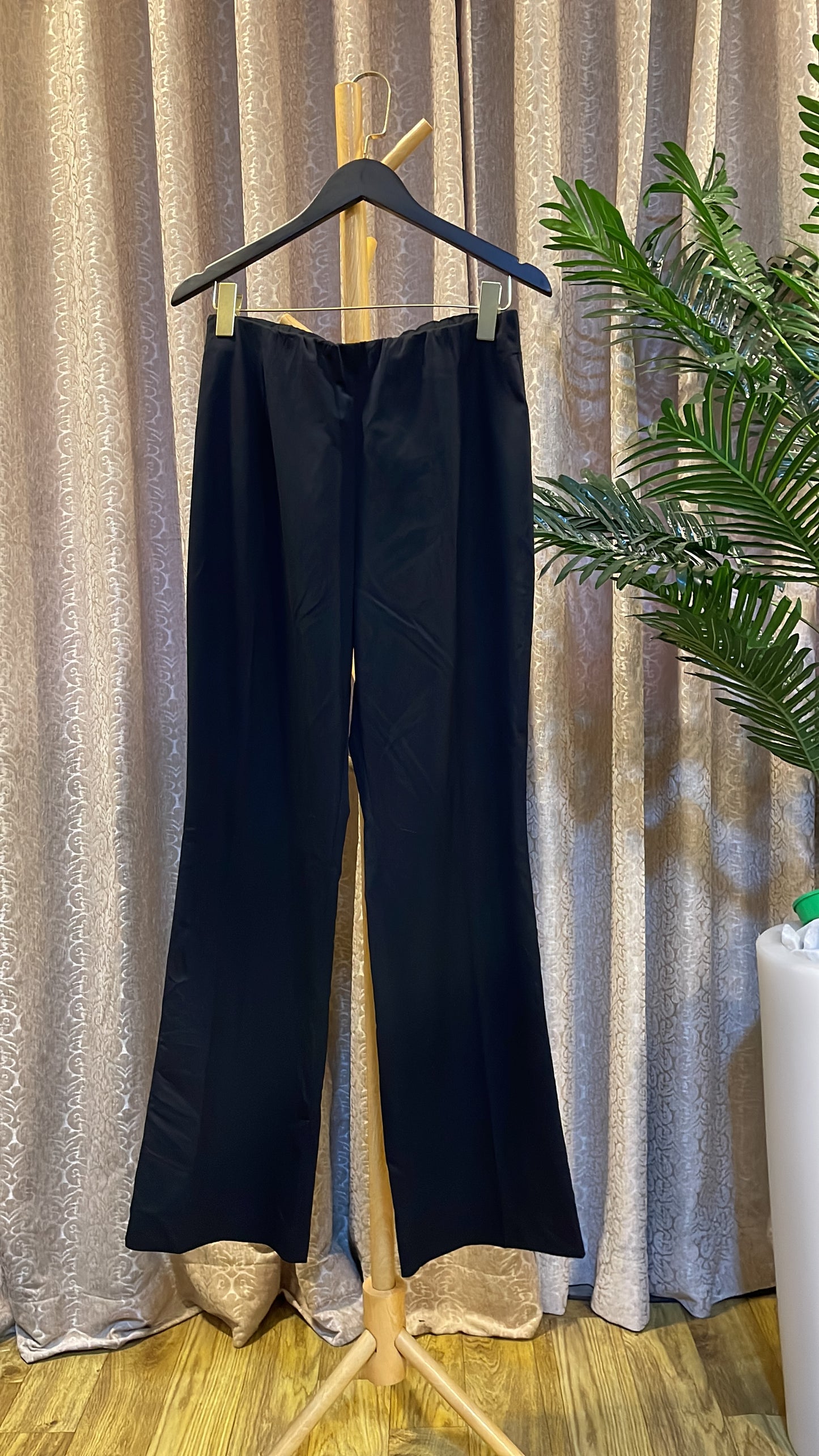 Black Plain Trouser
