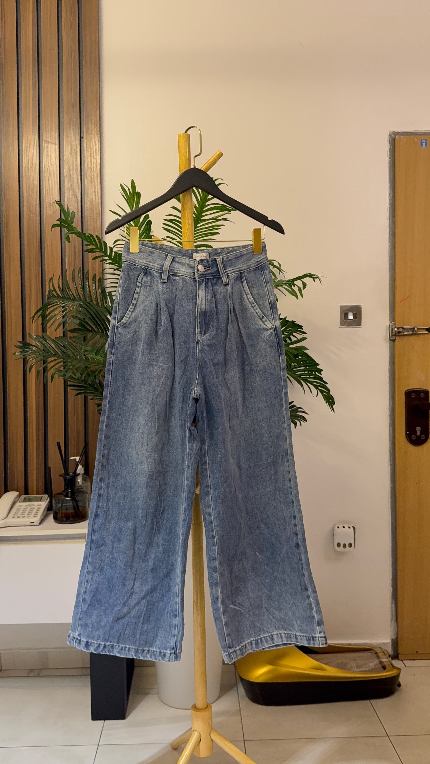 Blue Baggy Jeans