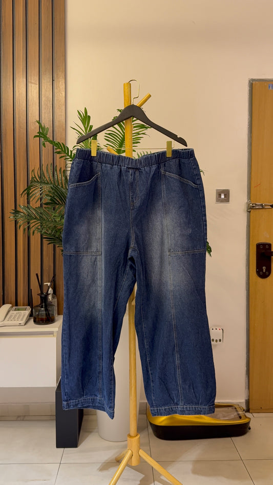 Blue Baggy Jeans