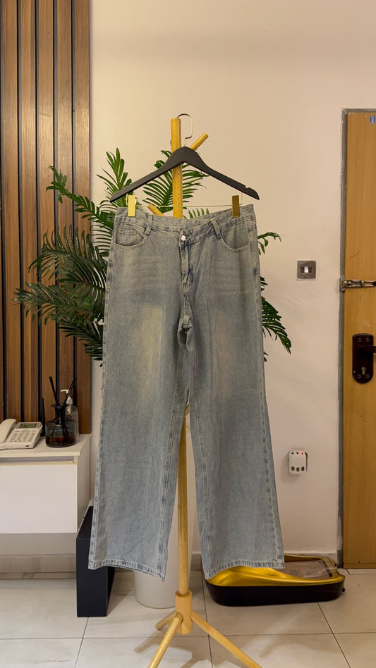 Blue Baggy Jeans