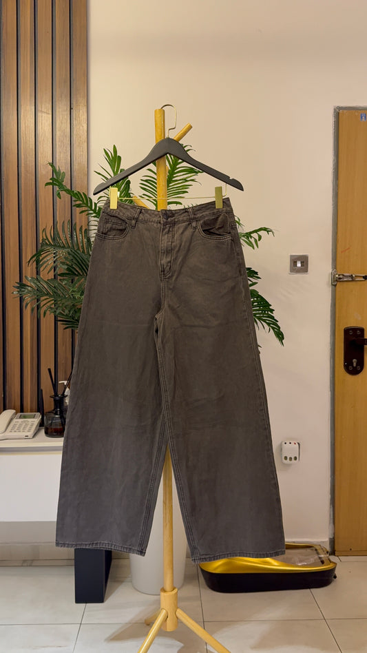 Gray Baggy Jeans