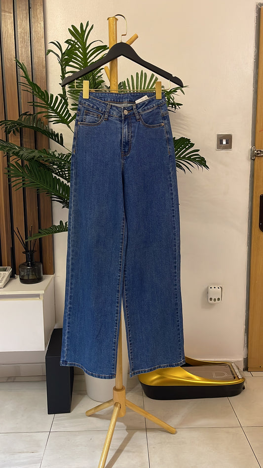 Blue Palazzo Jeans