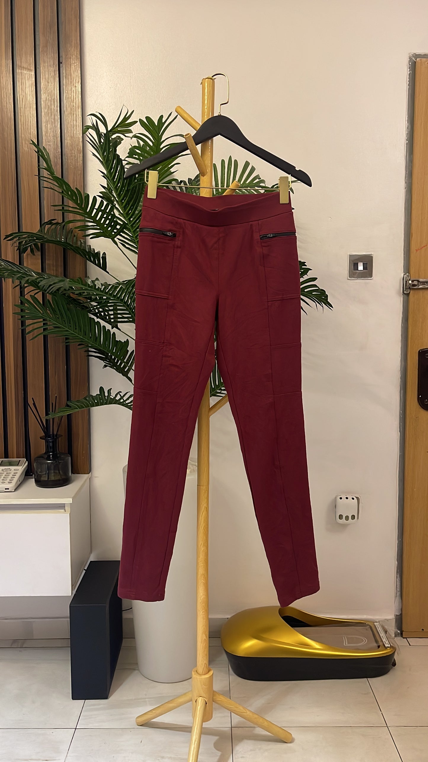 Maroon Jeggings