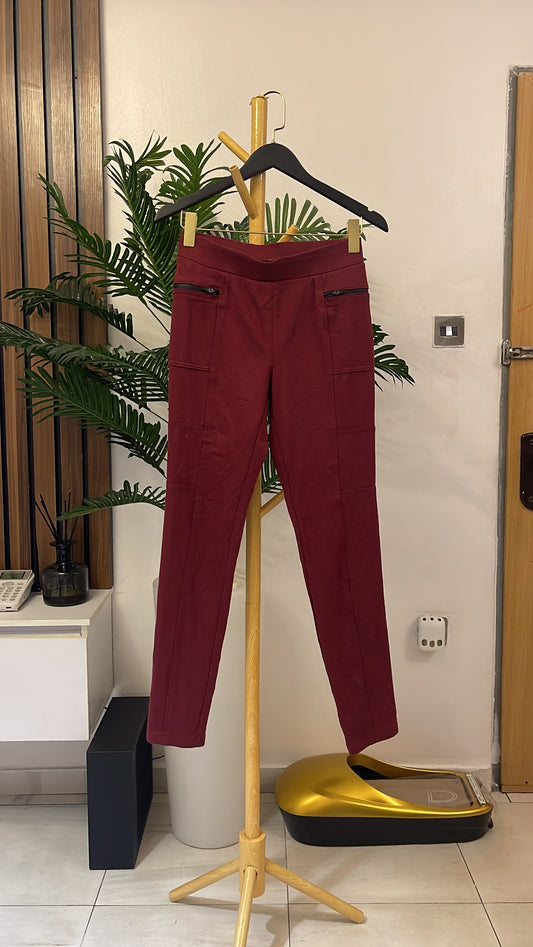 Maroon Jeggings