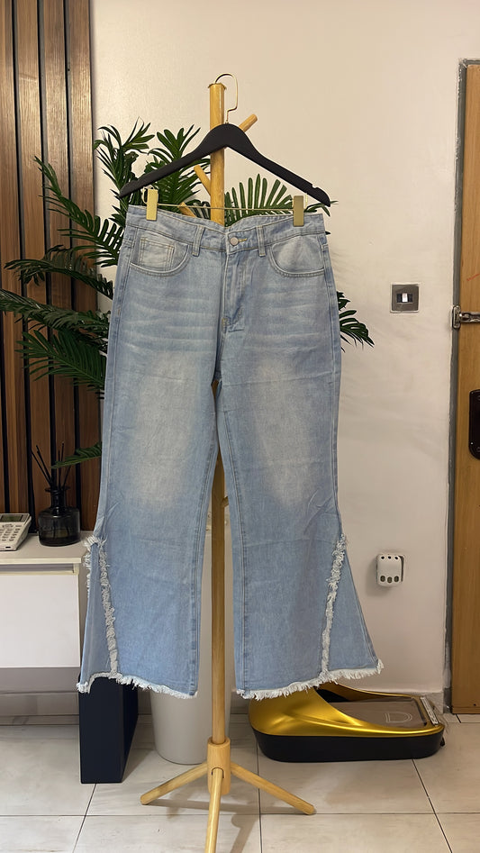 Blue Flare Jeans