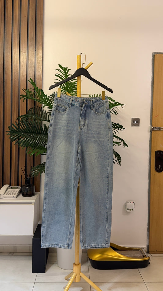 Blue Baggy Jeans