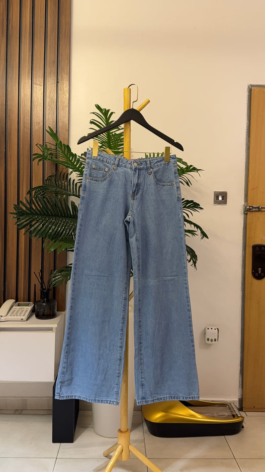 Blue Boyfriend Jeans