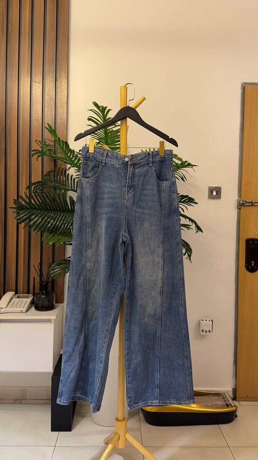 Blue Baggy Jeans