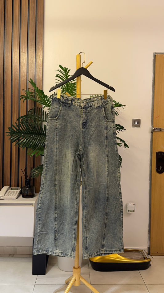 Blue Baggy Jeans