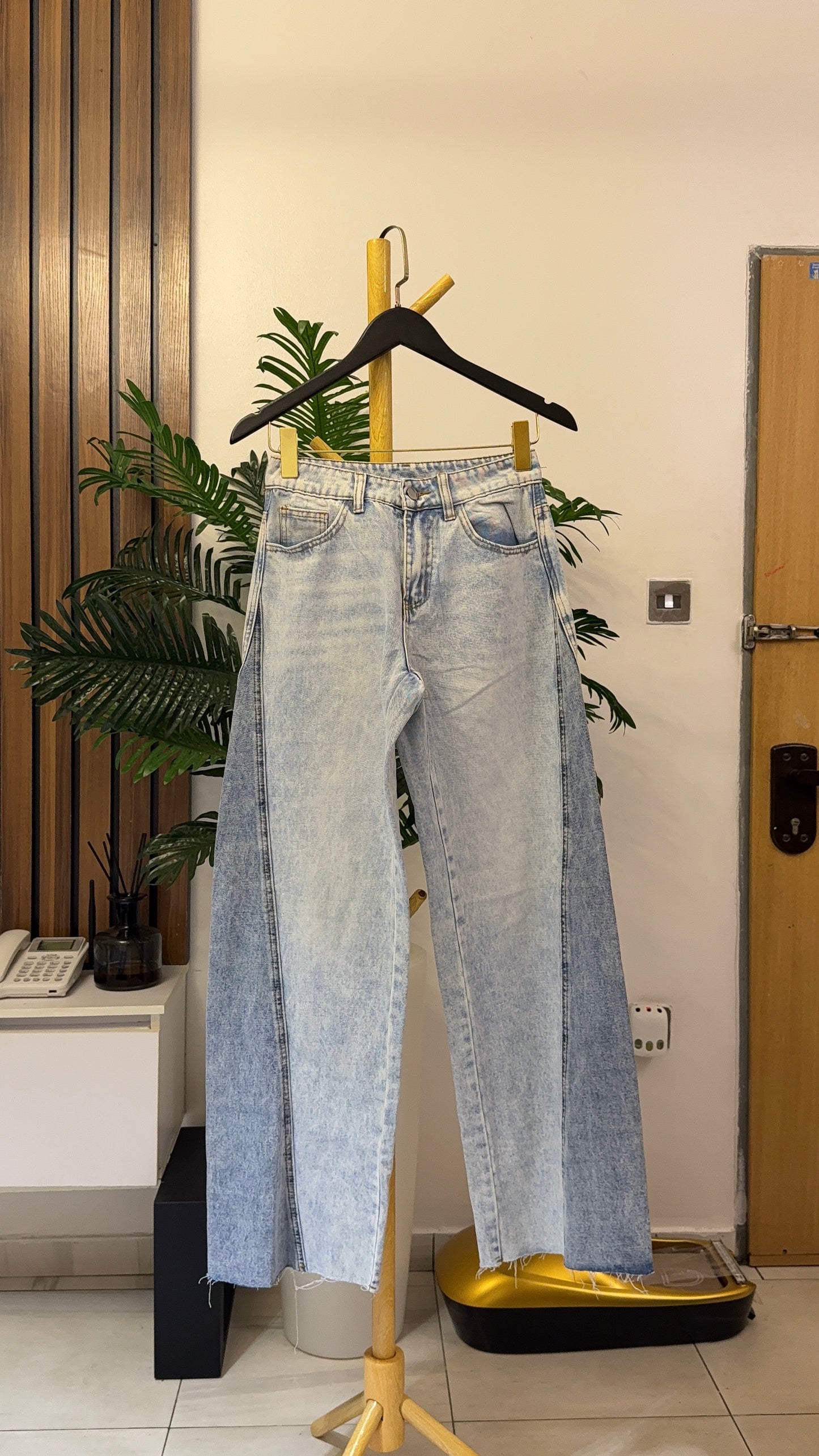 Blue Baggy Jeans
