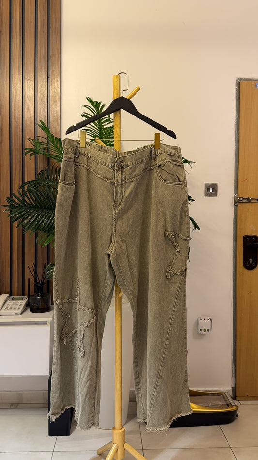 Brown Baggy Jeans