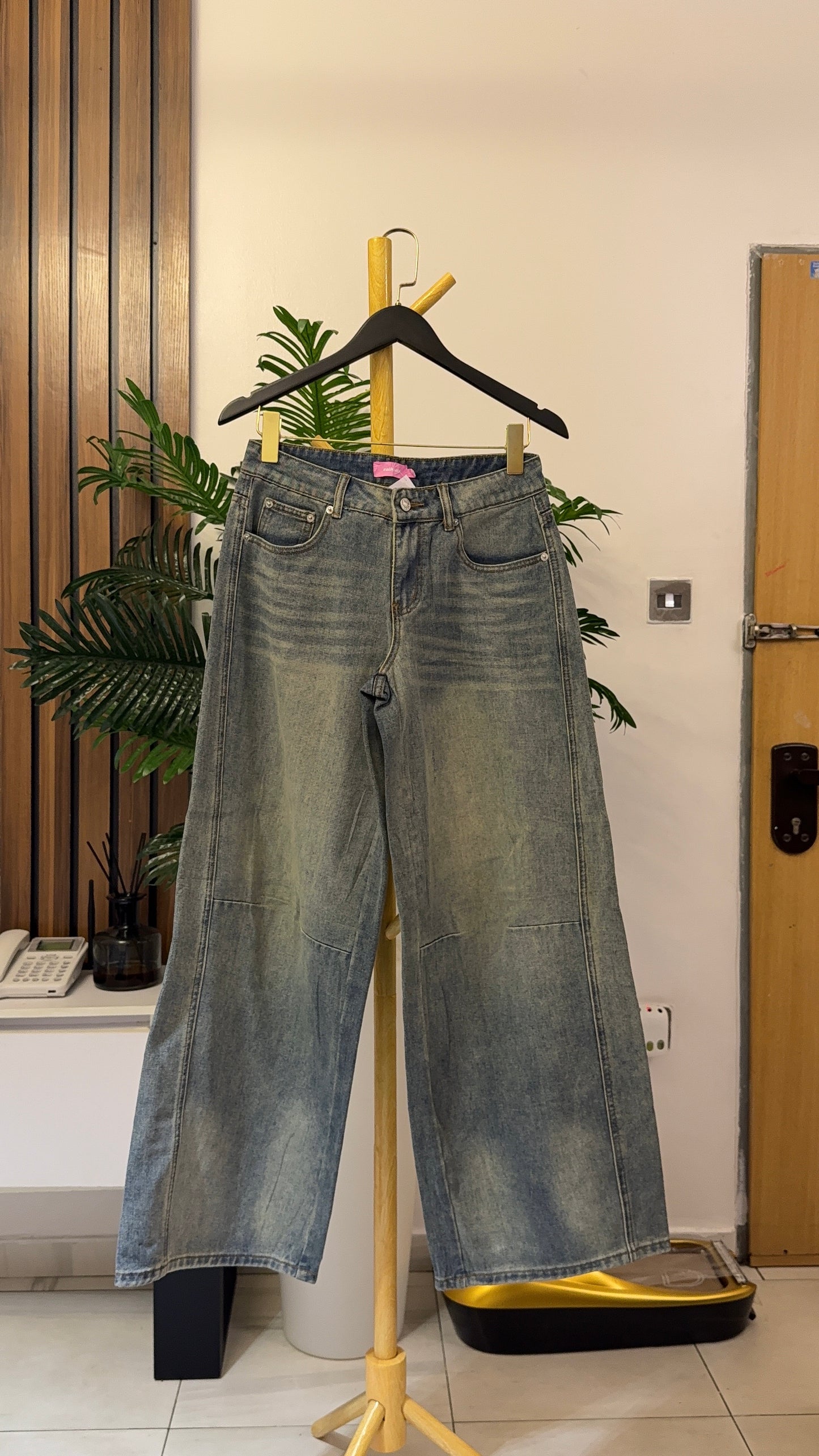 Blue Baggy Jeans