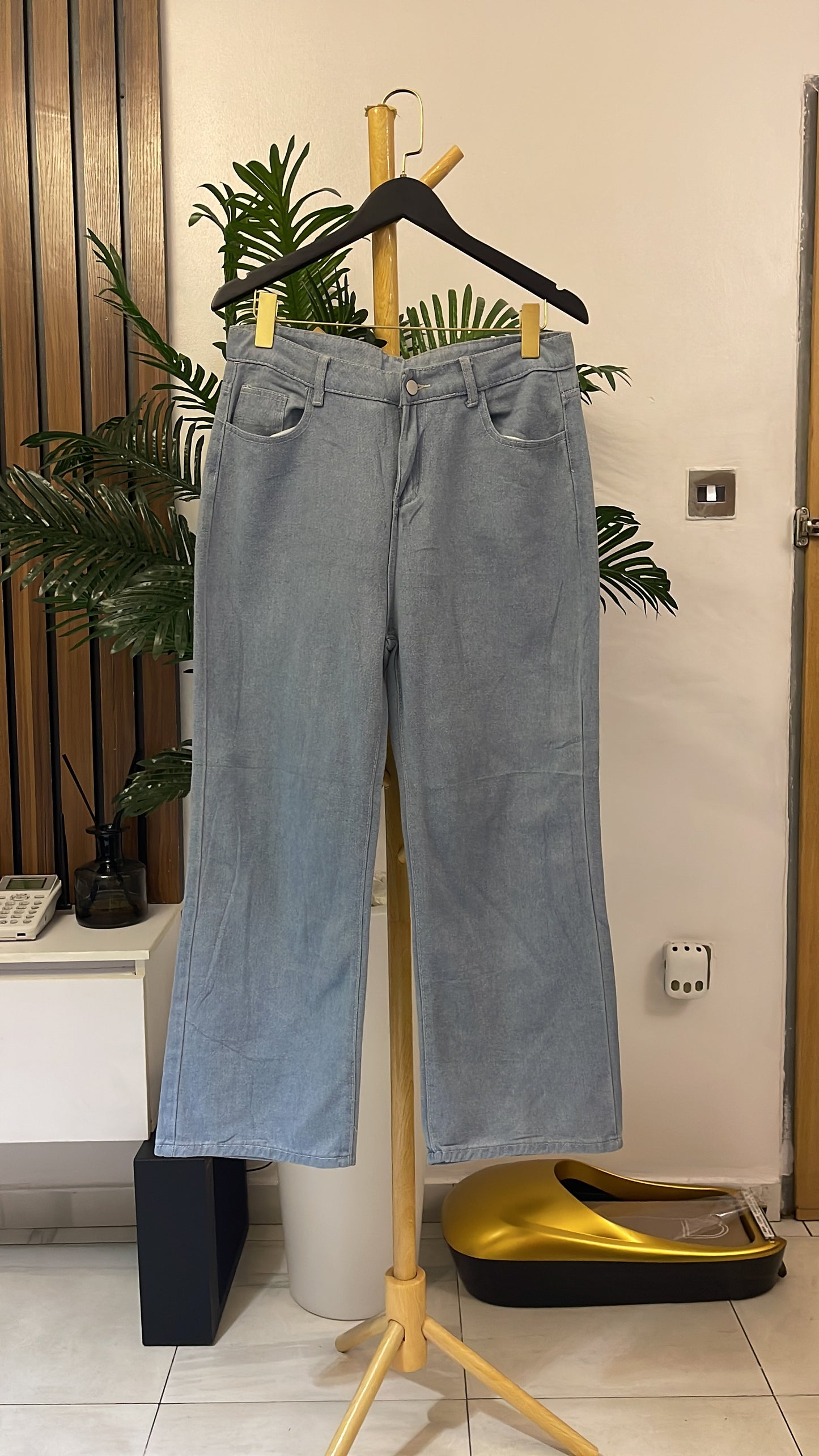 Blue Boyfriend Jeans