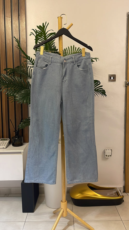 Blue Boyfriend Jeans