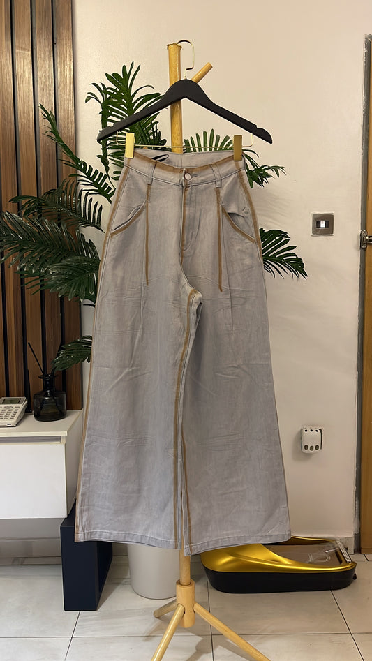 Gray Baggy Jeans