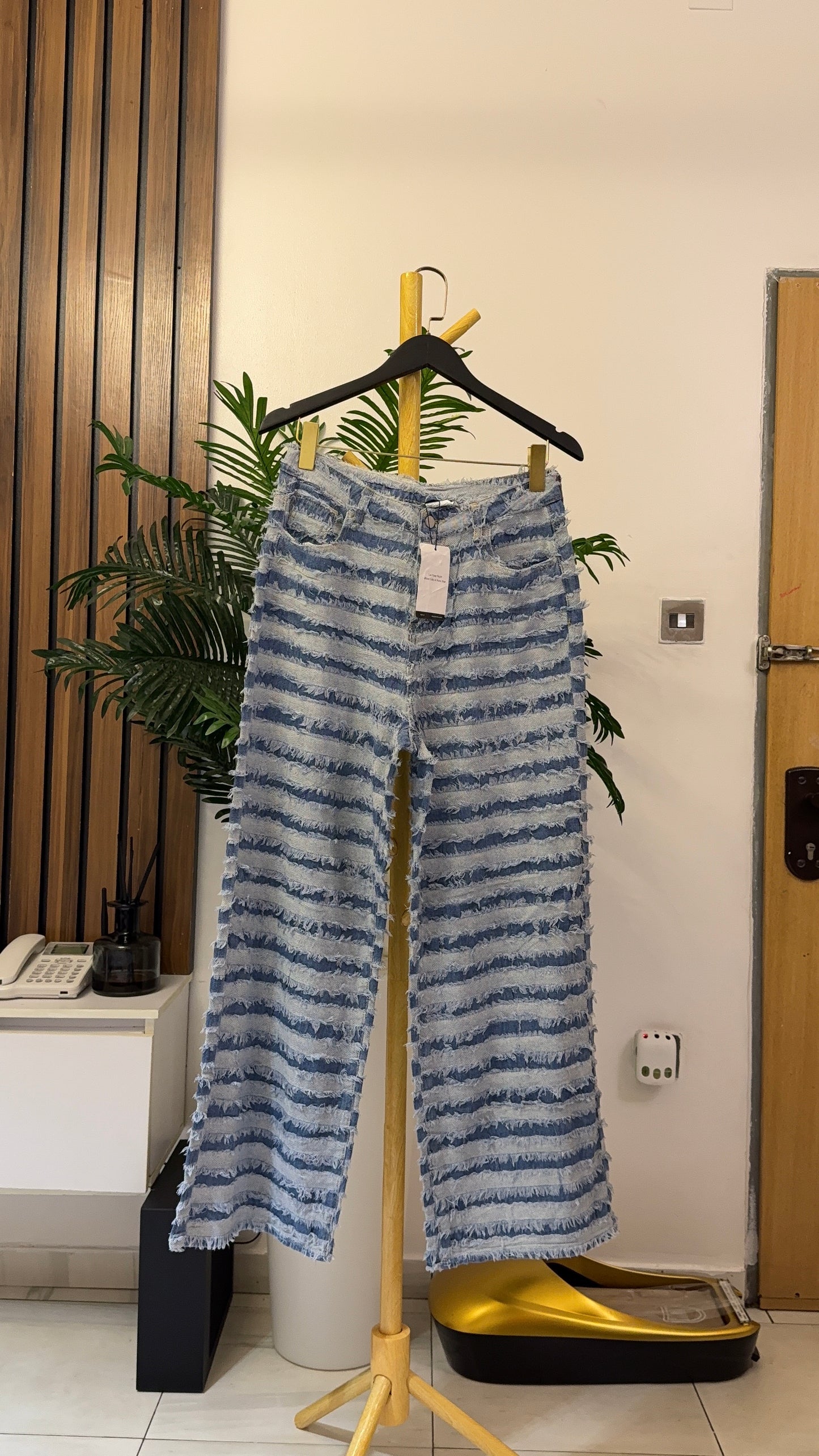 Blue Flare Jeans