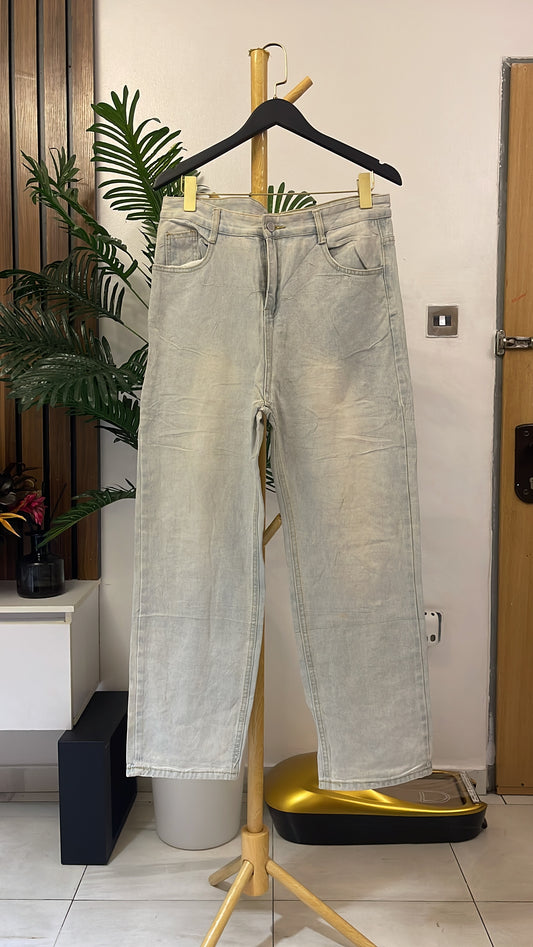 Blue Boyfriend Jeans