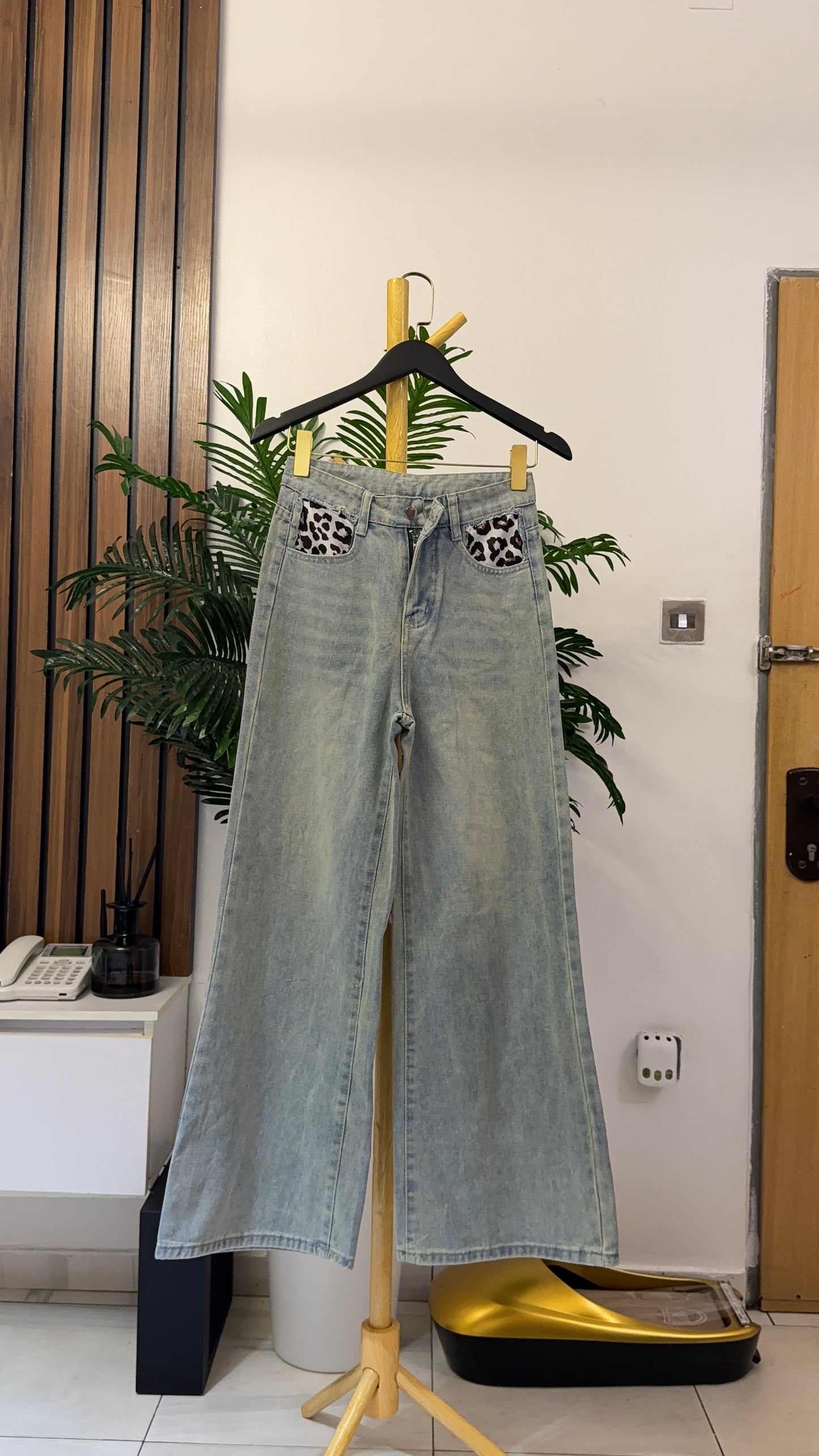 Blue Baggy Jeans