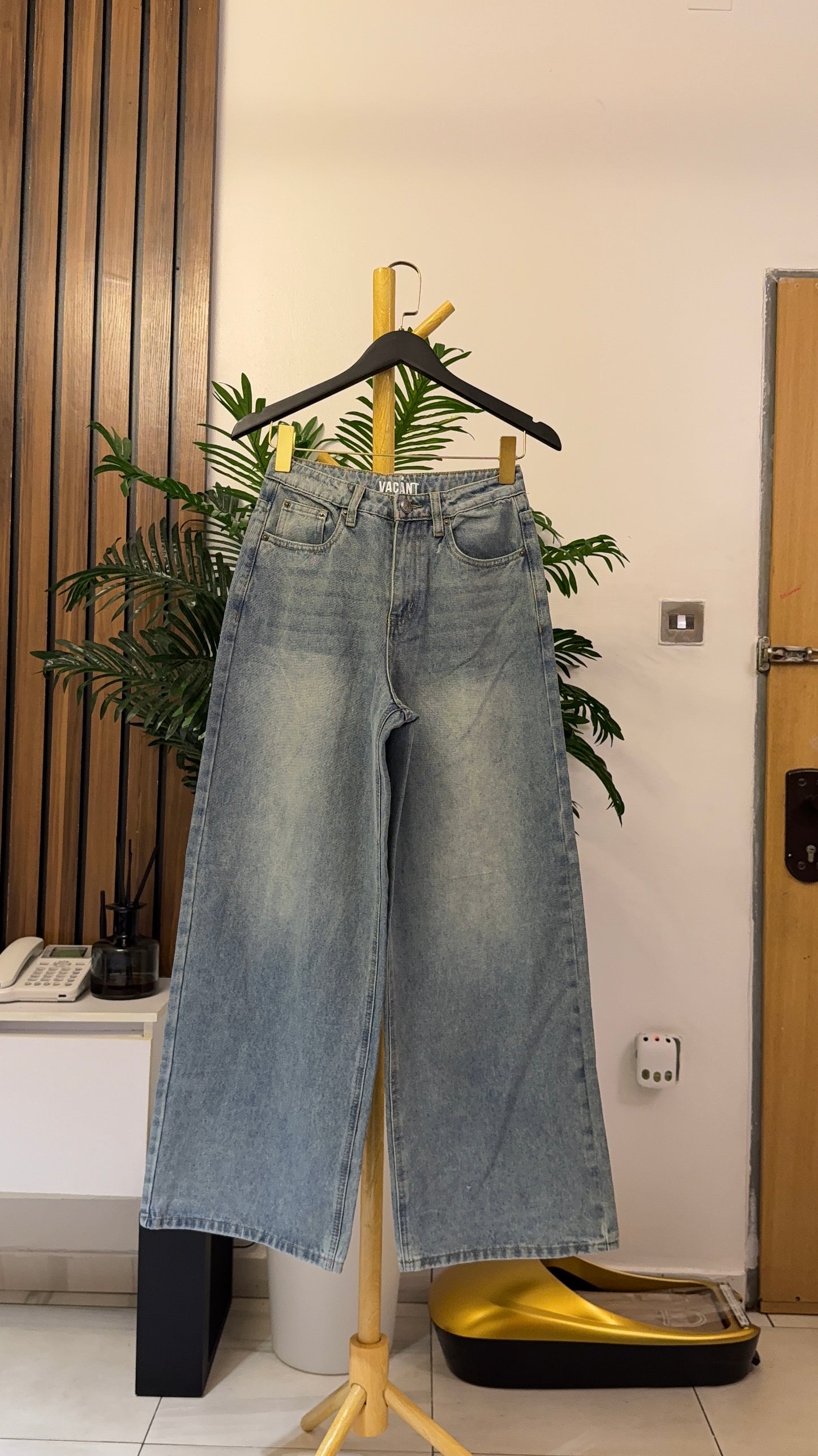 Blue Baggy Jeans