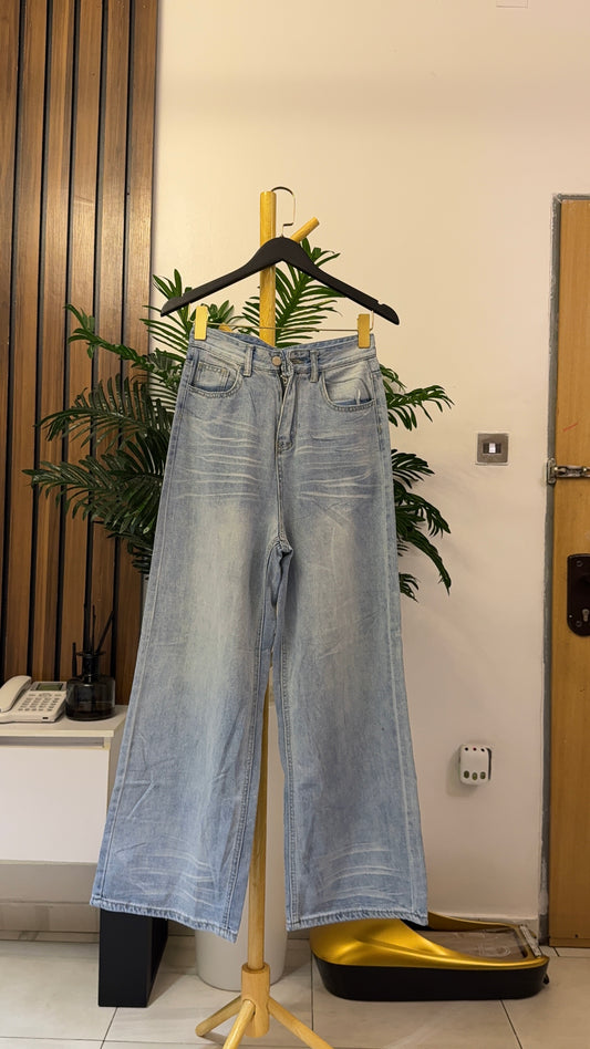 Blue Baggy Jeans