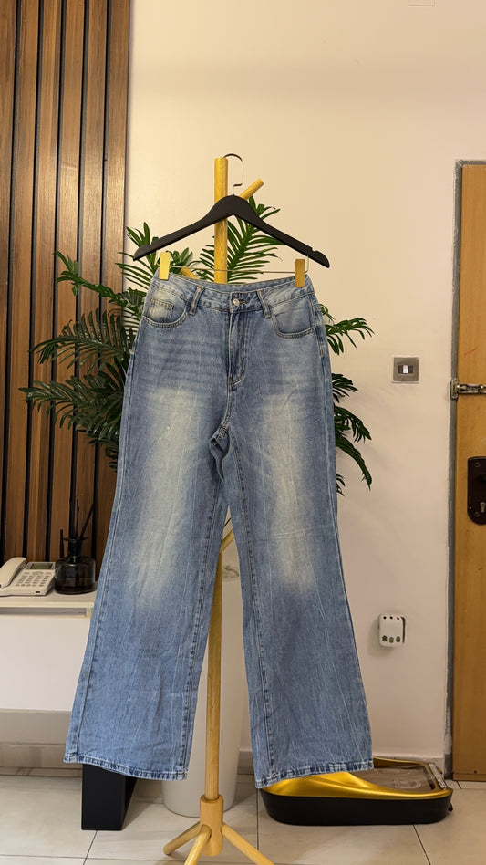 Blue Flare Jeans